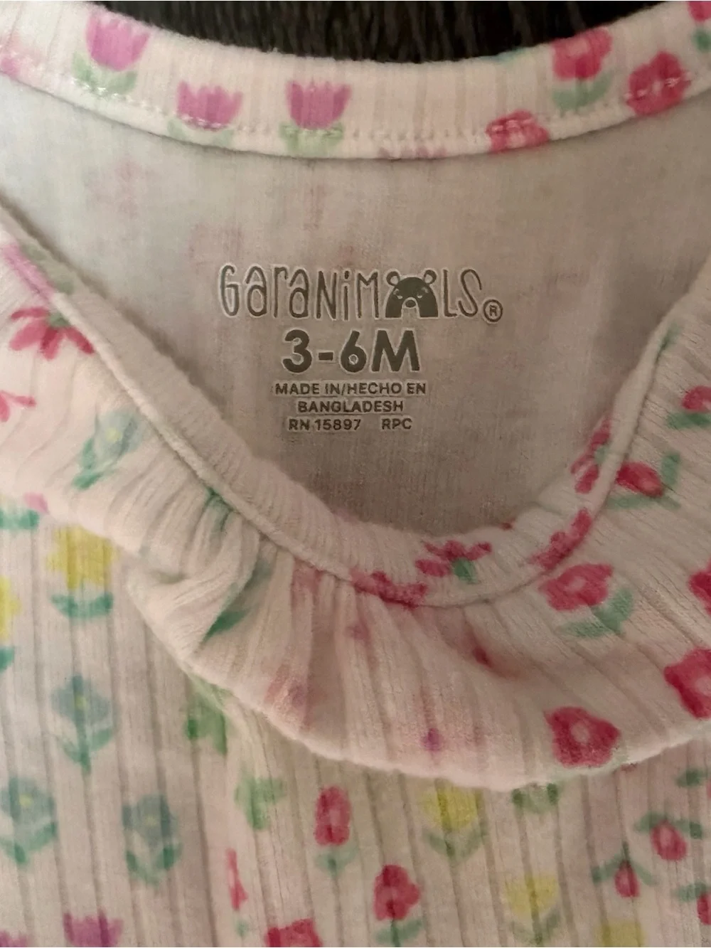 6 Garanimals Ribbed bodysuits & pants